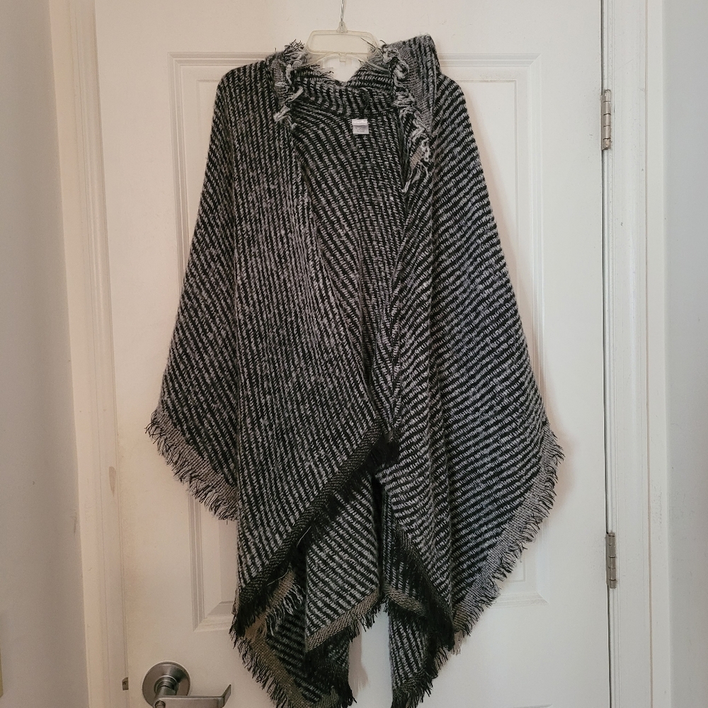 Francescas hooded ruana cardigan